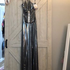 Jessica McClintock size 12 new, never worn, gown.